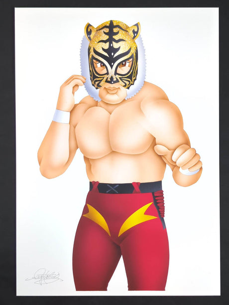 ★ Nagatoshi Sakai Original painting work ★ "Resurrected Phantom Tiger Warrior" The Tiger