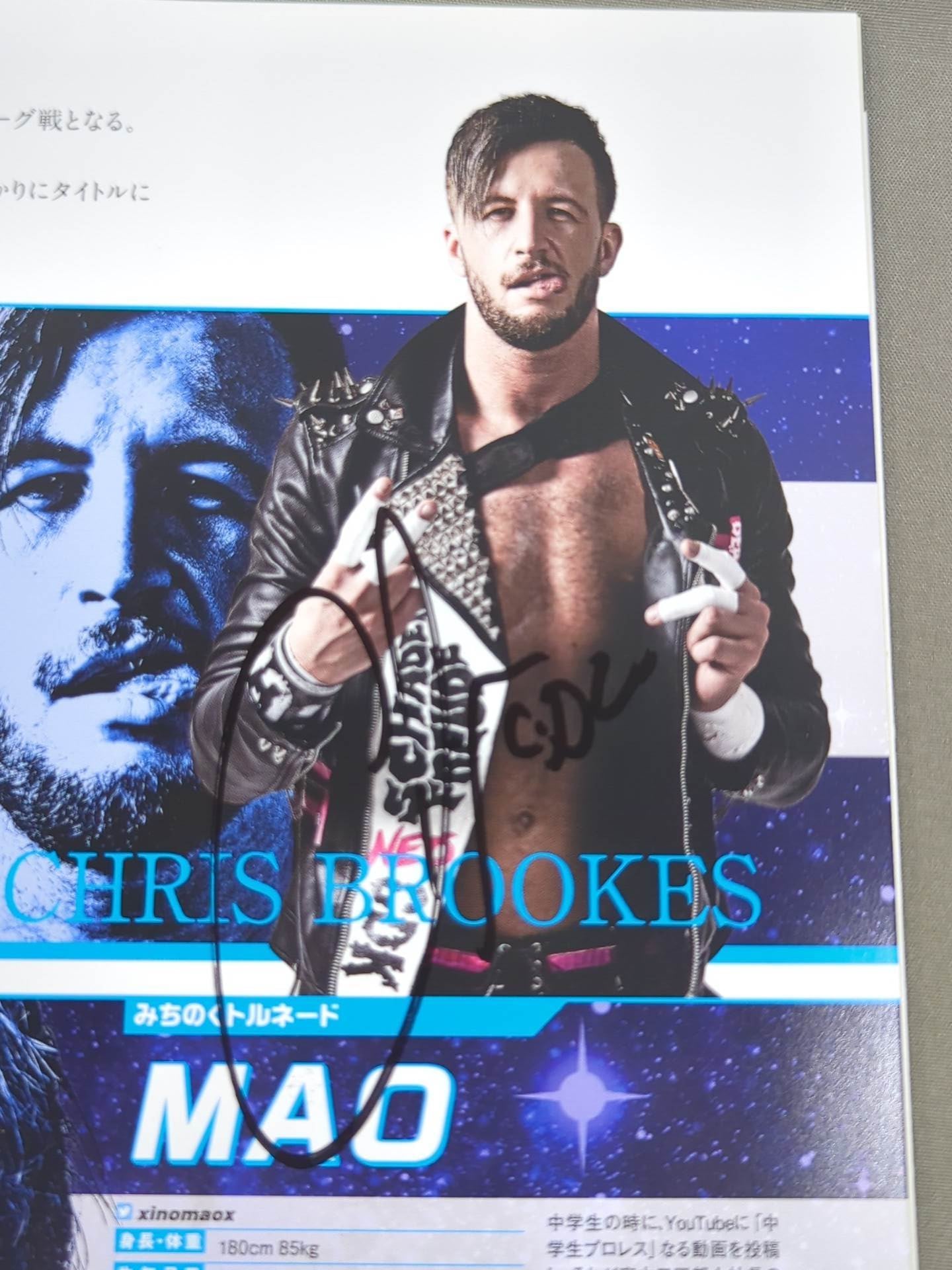 【11選手直筆サイン入り】DDTオフィシャルプログラム 2021年11月 Vol.74