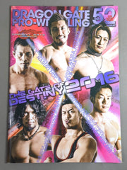 ドラゴンゲート　サイン色紙　パンフレット ドラゴンゲート サイン色紙 パンフレット ドラゴンゲートオフィシャル