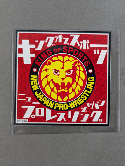 ライオンマーク「キングオブスポーツ」ステッカー