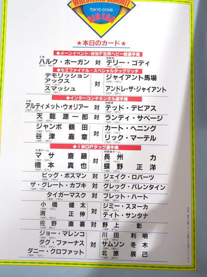 WWF・全日本・新日本 / 日米レスリングサミット