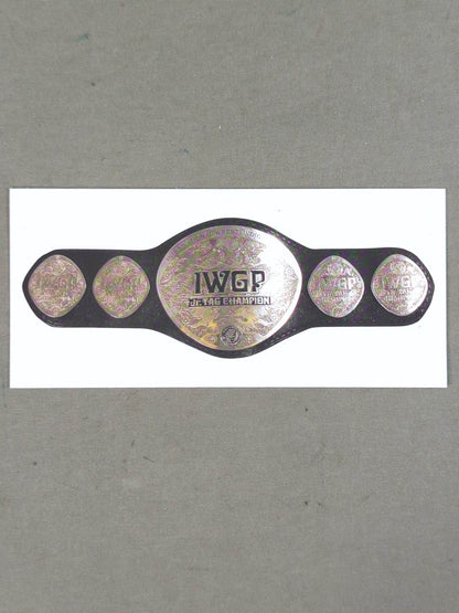 ★非売品★ 新日本プロレス「IWGPジュニアタッグベルト」ステッカー