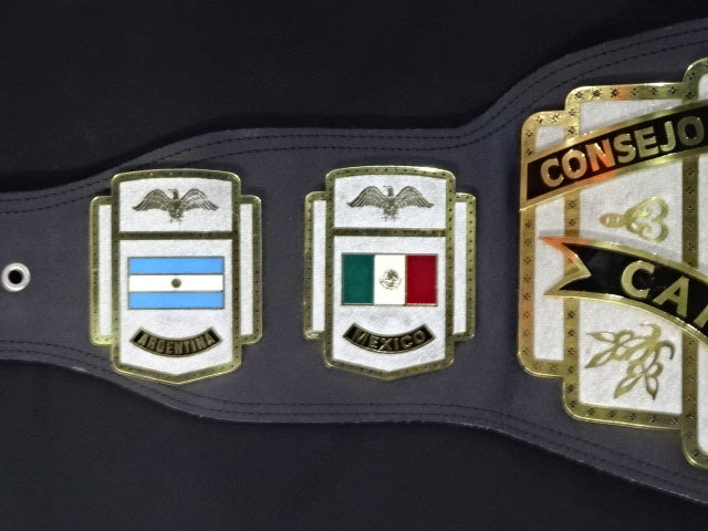 ★ worn by him !! ★ CMLL World Heavyweight Championship Belt