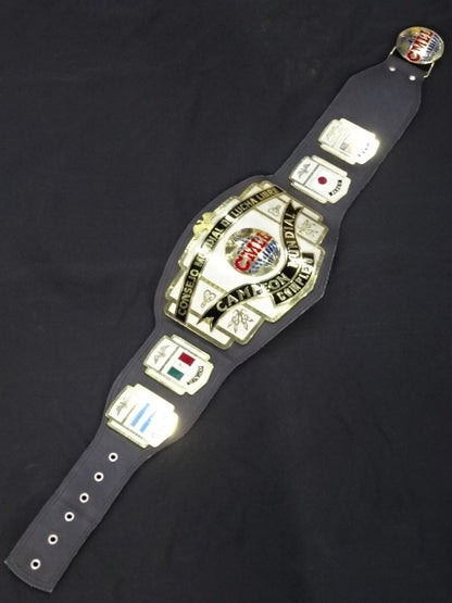 ★ worn by him !! ★ CMLL World Heavyweight Championship Belt