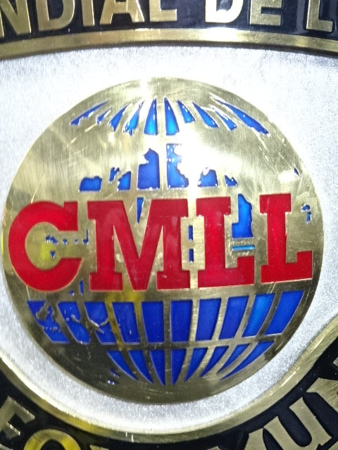 ★ worn by him !! ★ CMLL World Heavyweight Championship Belt