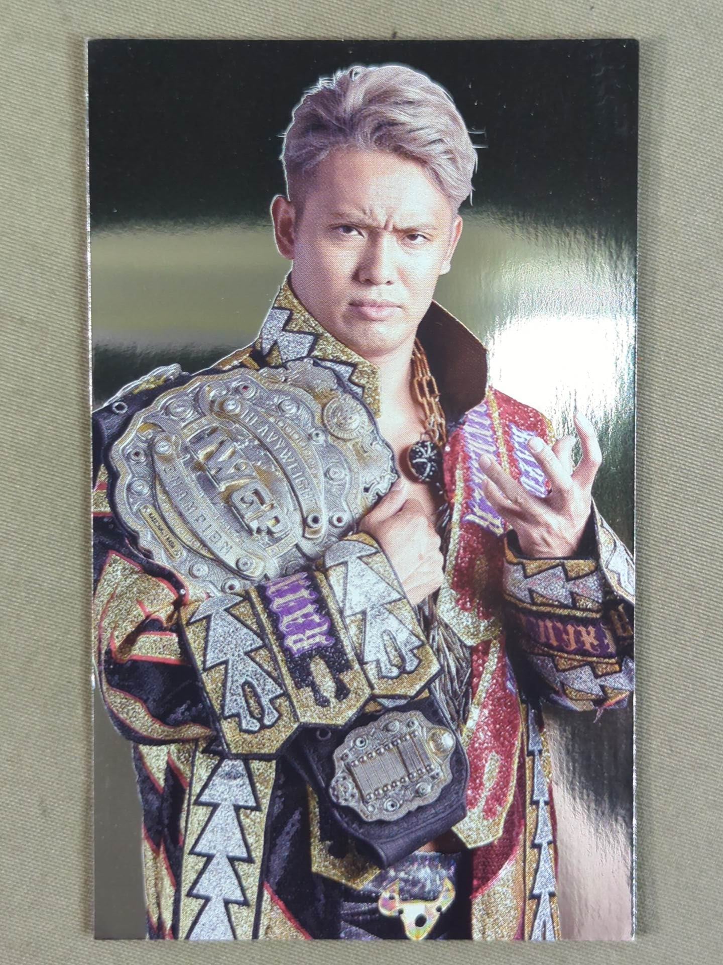 オカダ・カズチカ 名刺型カード(非売品)