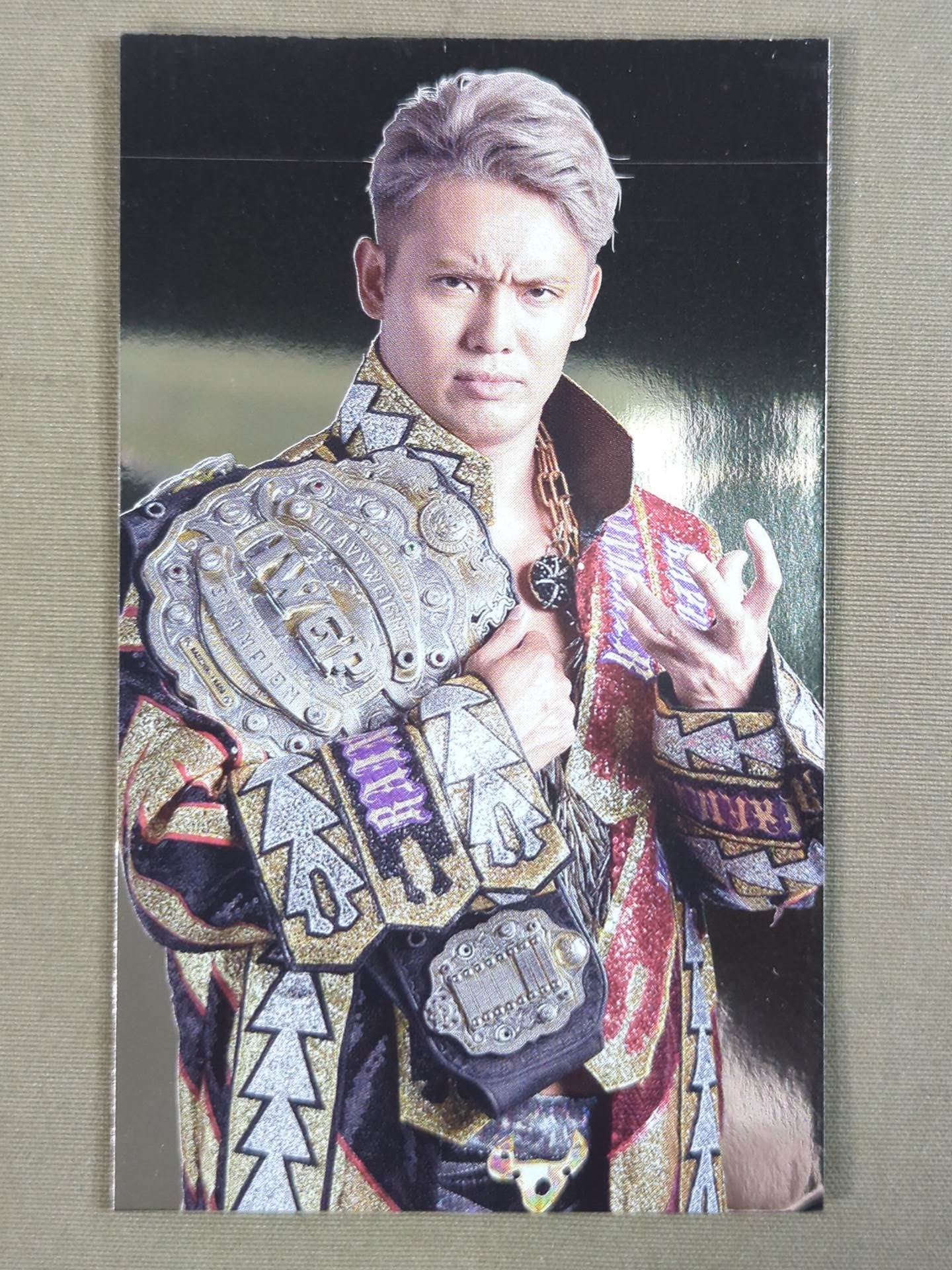 オカダ・カズチカ 名刺型カード(非売品)