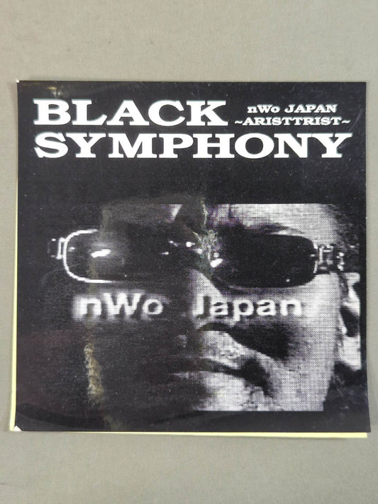 nWo JAPAN ～ARISTRIST～「BLACK SYMPHONY」ステッカー