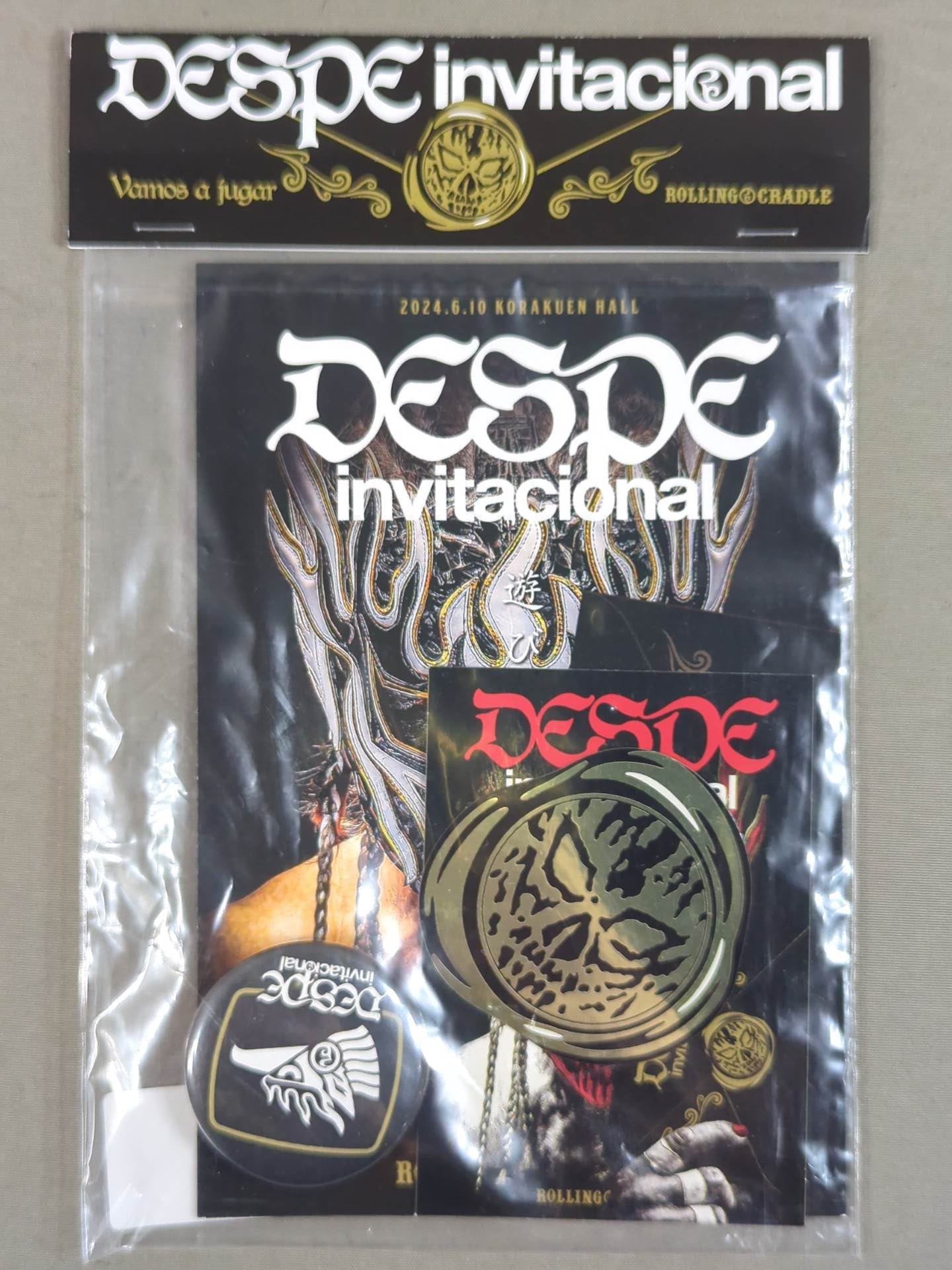 ★ROLLING CRADLE×エル・デスペラード★ デスペ・インビタショナルパック