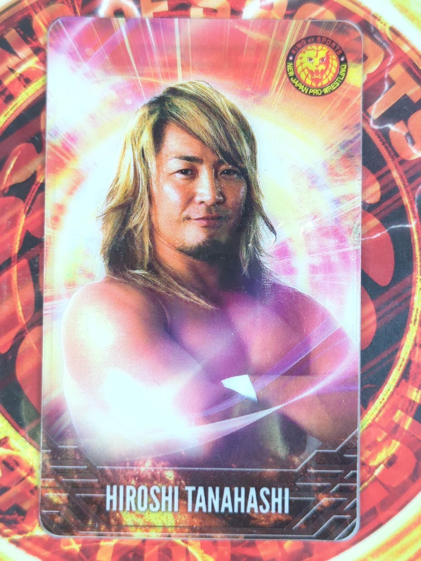 棚橋弘至 ICカードに重ねて光る!「LED+ICカード」