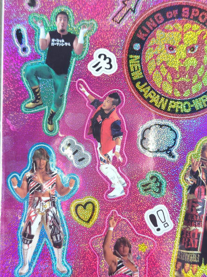 新日本プロレス「ときめき女子」ホログラムシール