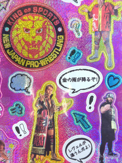 新日本プロレス「ときめき女子」ホログラムシール