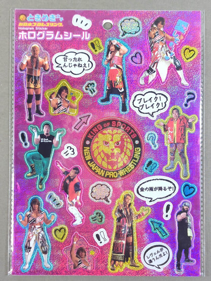 新日本プロレス「ときめき女子」ホログラムシール