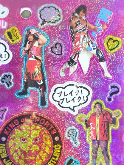 新日本プロレス「ときめき女子」ホログラムシール