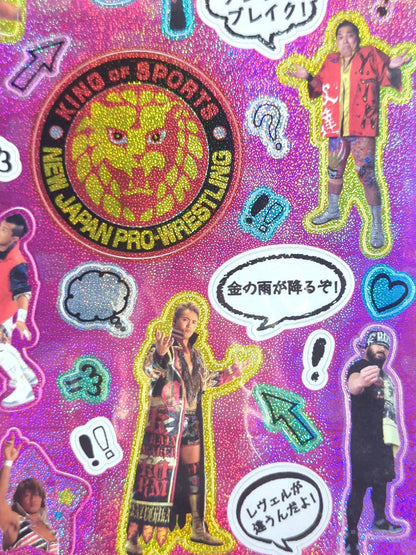 新日本プロレス「ときめき女子」ホログラムシール