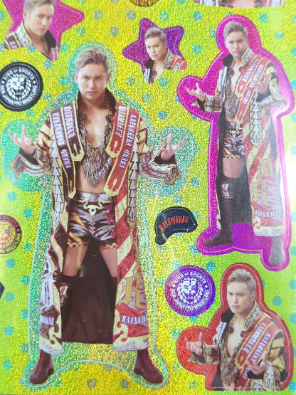 オカダ・カズチカ「ときめき女子」ホログラムシール