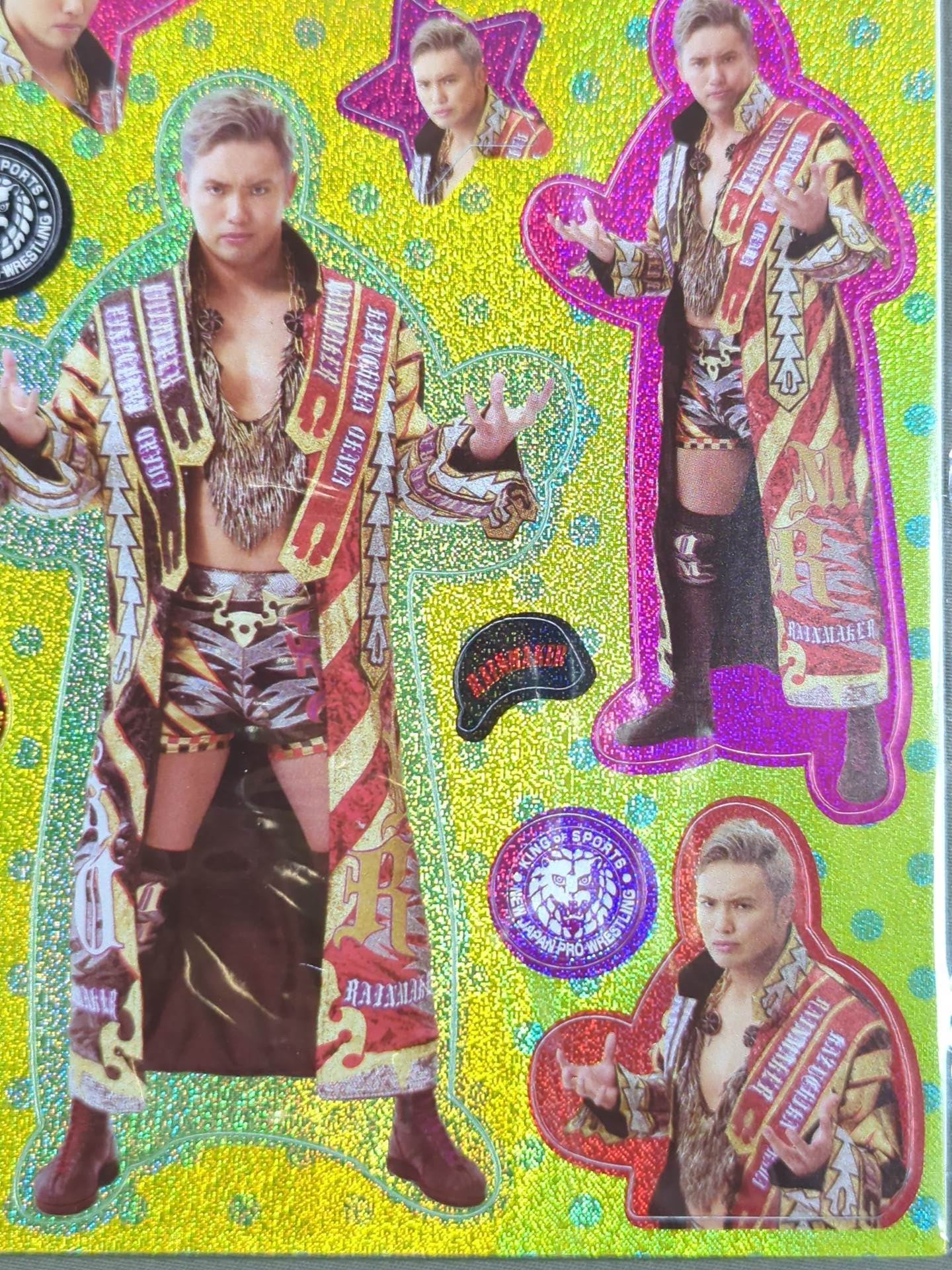 オカダ・カズチカ「ときめき女子」ホログラムシール