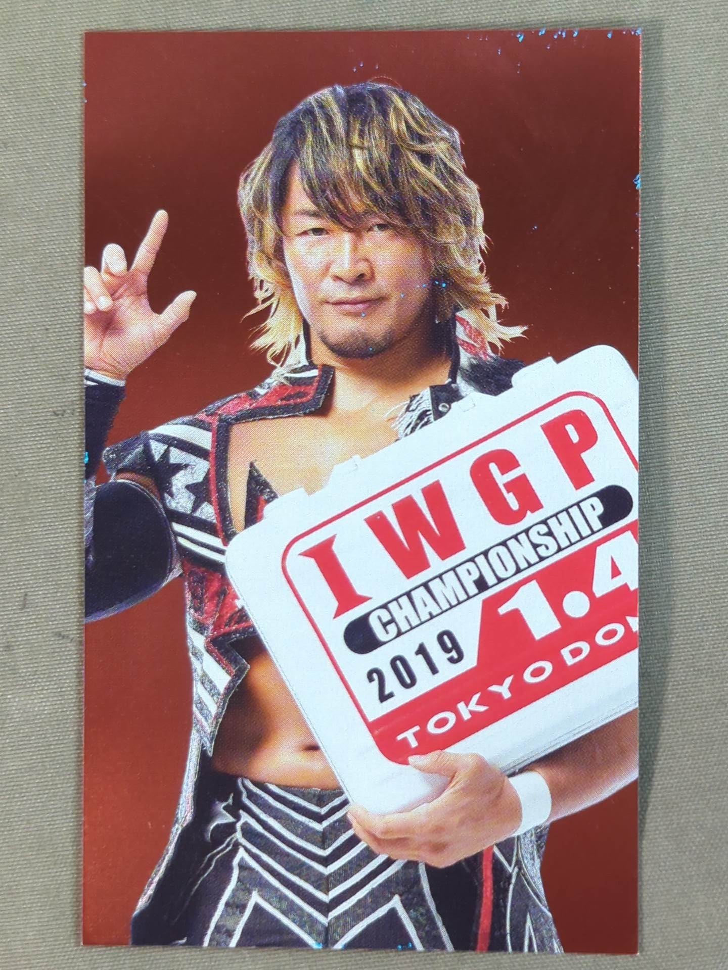 Hiroshi Tanahashi トレーディングカード Hiroshi Tanahashi business card(not sold in stores ) – 闘道館