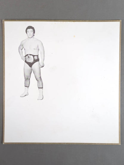 ★当時モノ★ 長州力 専用厚紙