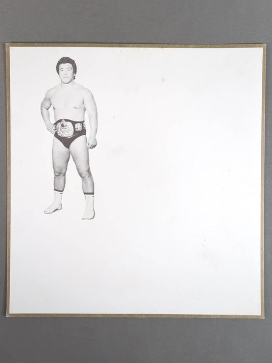 ★当時モノ★ 長州力 専用厚紙