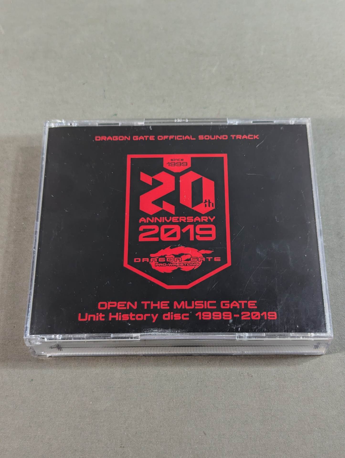 OPEN THE MUSIC GATE Unit History disc 1999-2019