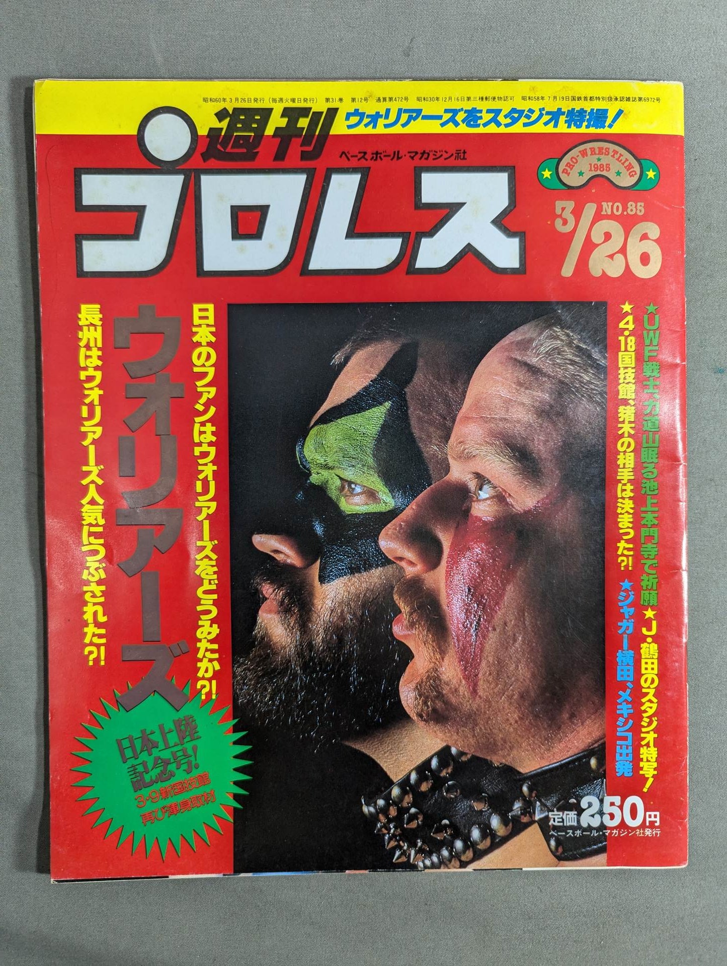 Weekly Pro Wrestling 85