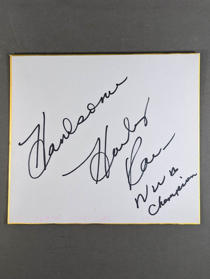 “ハンサム” ハーリー・レイス