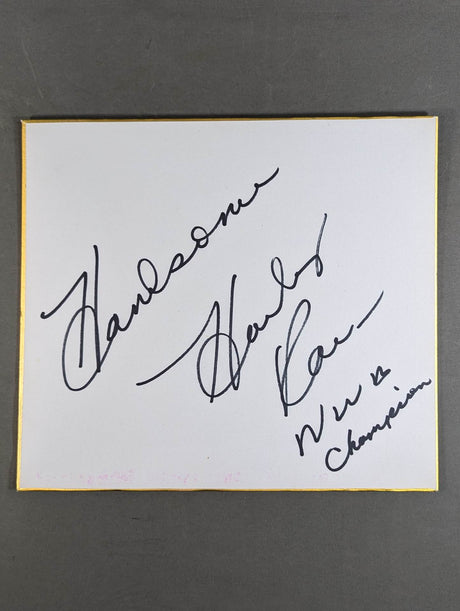 "Handsome" Harley Race