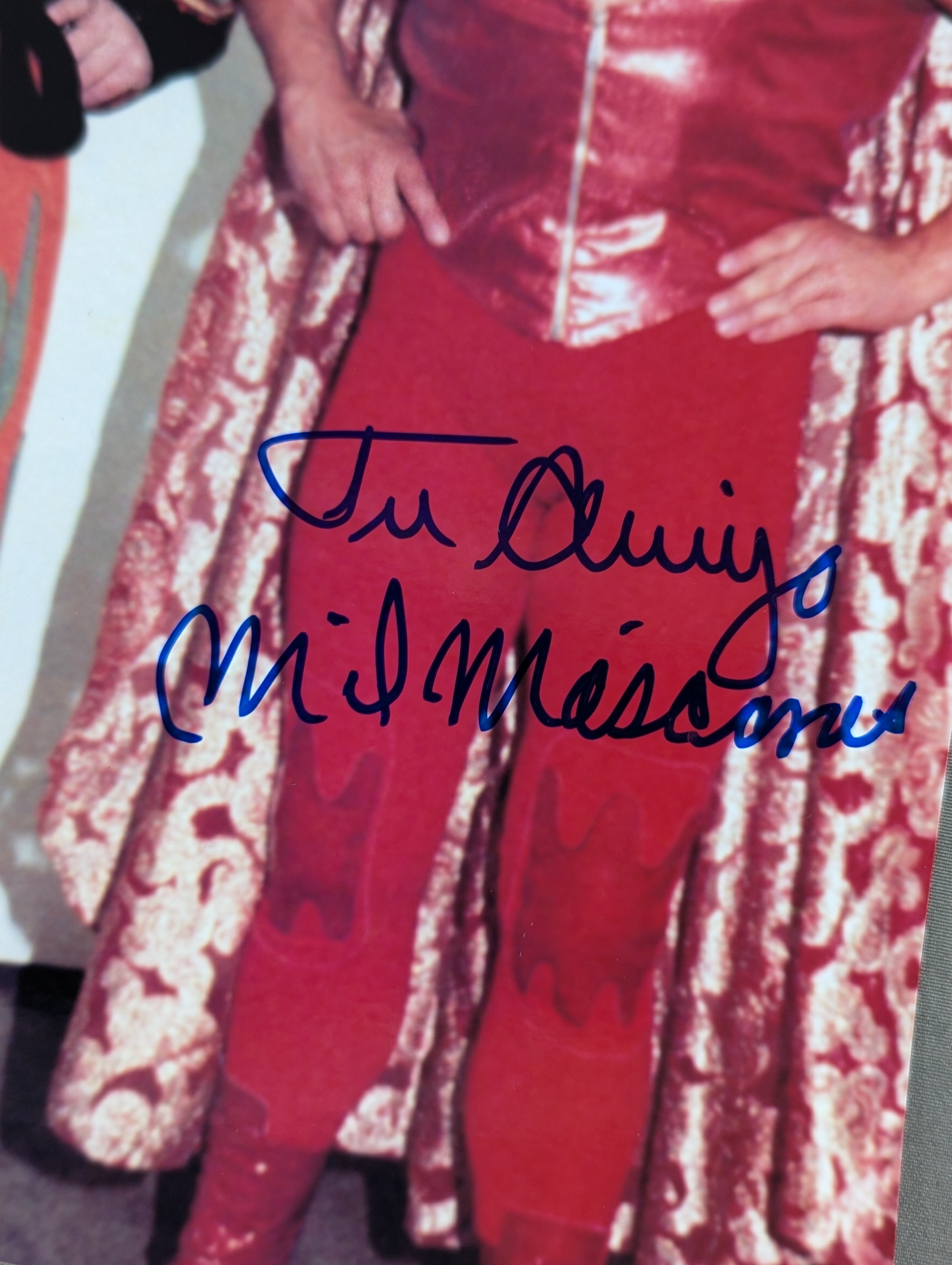 ミル・マスカラス 直筆サイン入り 大判写真 – 闘道館