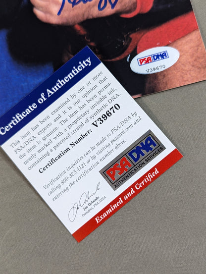 イワン・コロフ＆クラッシャー・クルスチェフ 直筆Wサイン入り 大判写真