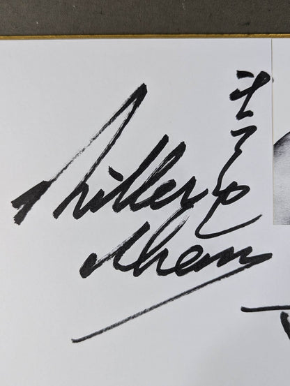 キラー・カーン＆タイガー戸口(白黒ブロマイド貼付)