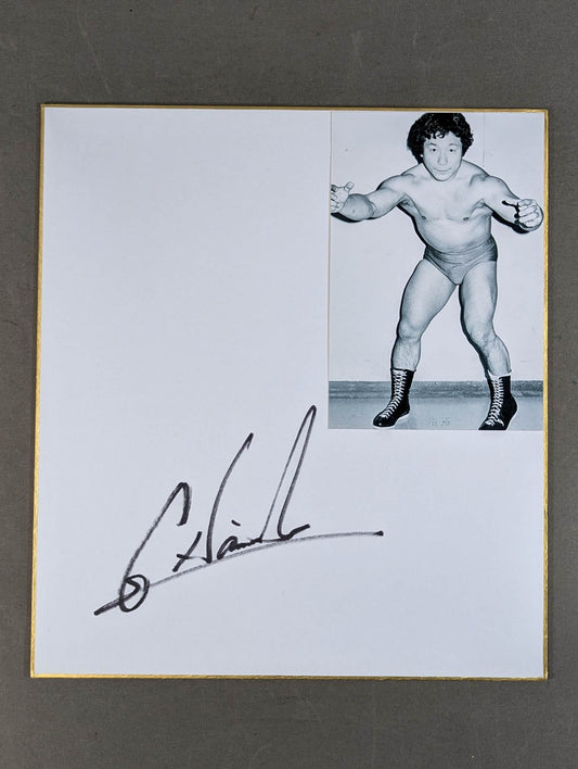 グラン浜田(白黒ブロマイド貼付)