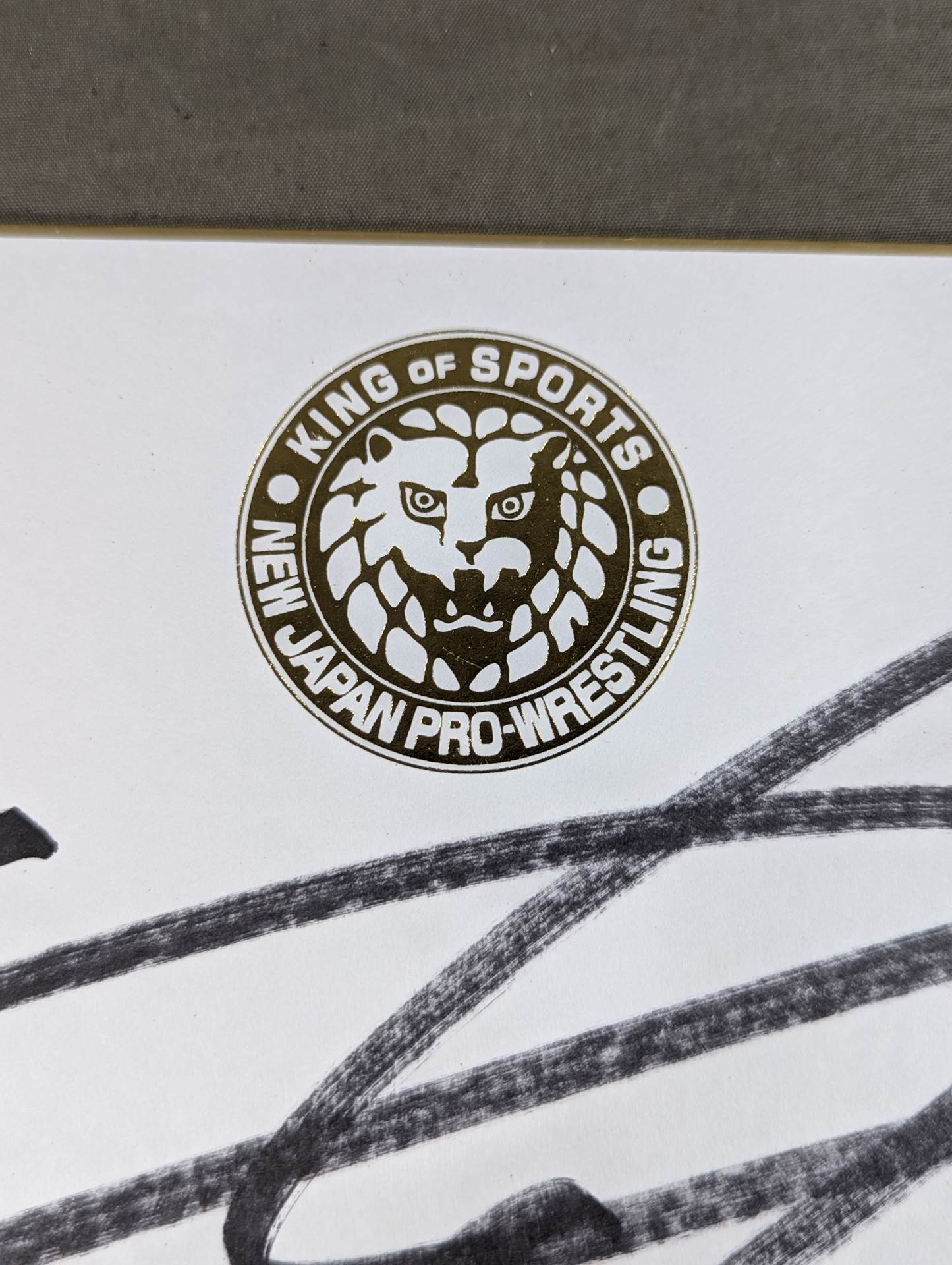 中西学(ライオンマーク色紙)