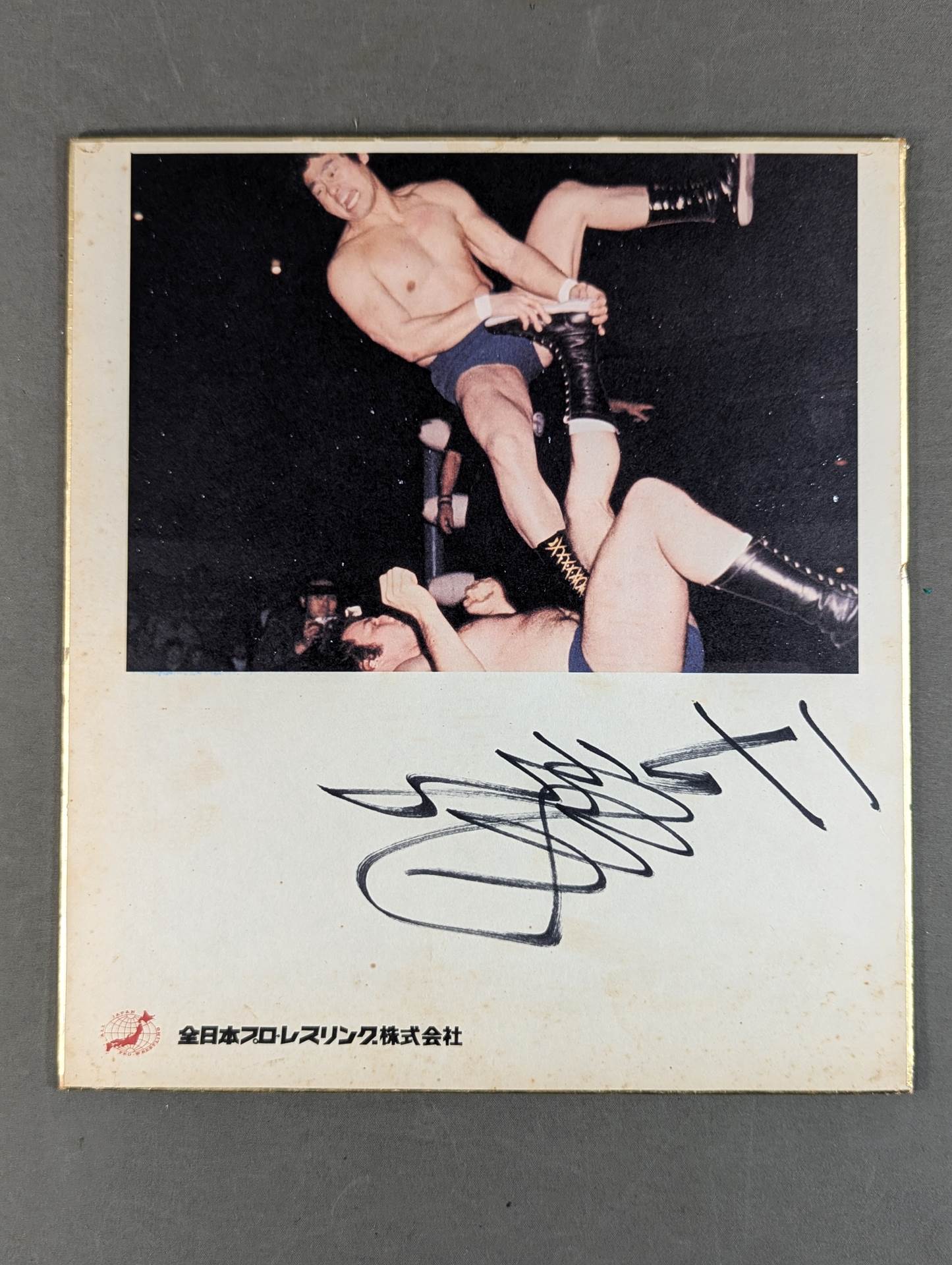 天龍源一郎( 全日本プロレス専用色紙) – 闘道館
