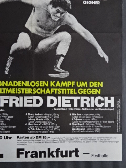 ★ German version of ★KILLER INOKI  Antonio Inoki  vs Wilfred Deitrich