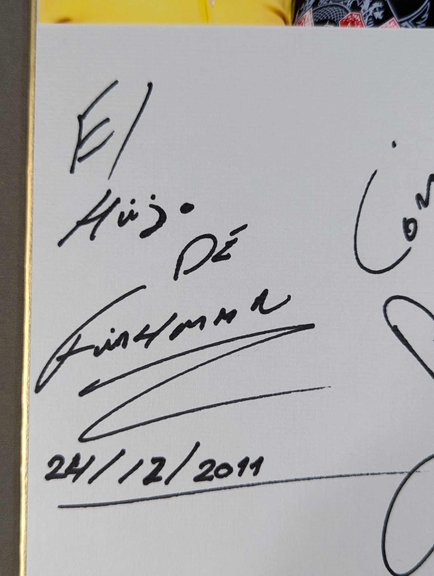 フィッシュマン＆エル・イホ・デ・フィッシュマン(ブロマイド貼付)