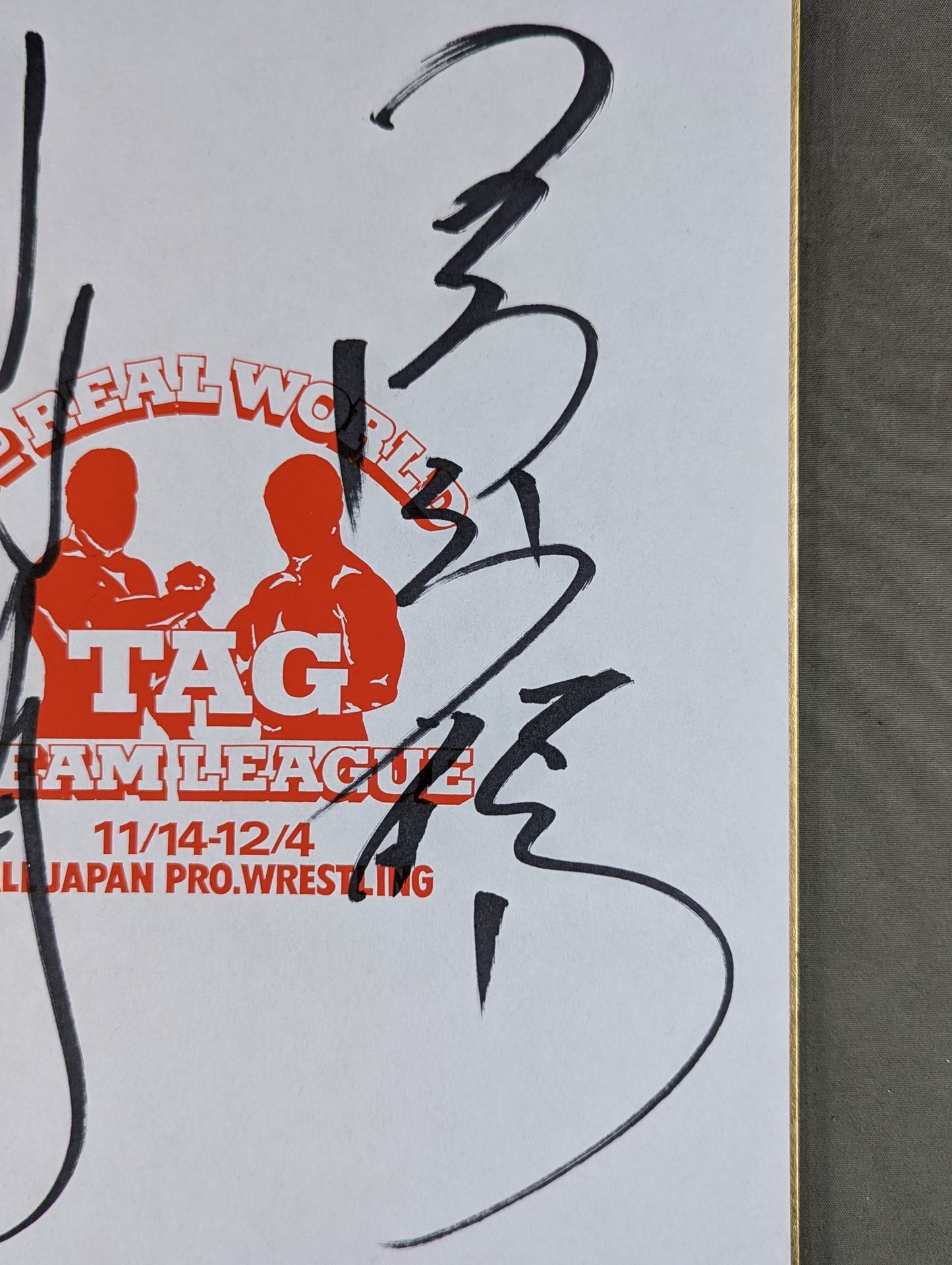 ☆超世代軍☆ 川田利明＆三沢光晴(全日本プロレス専用色紙) – 闘道館