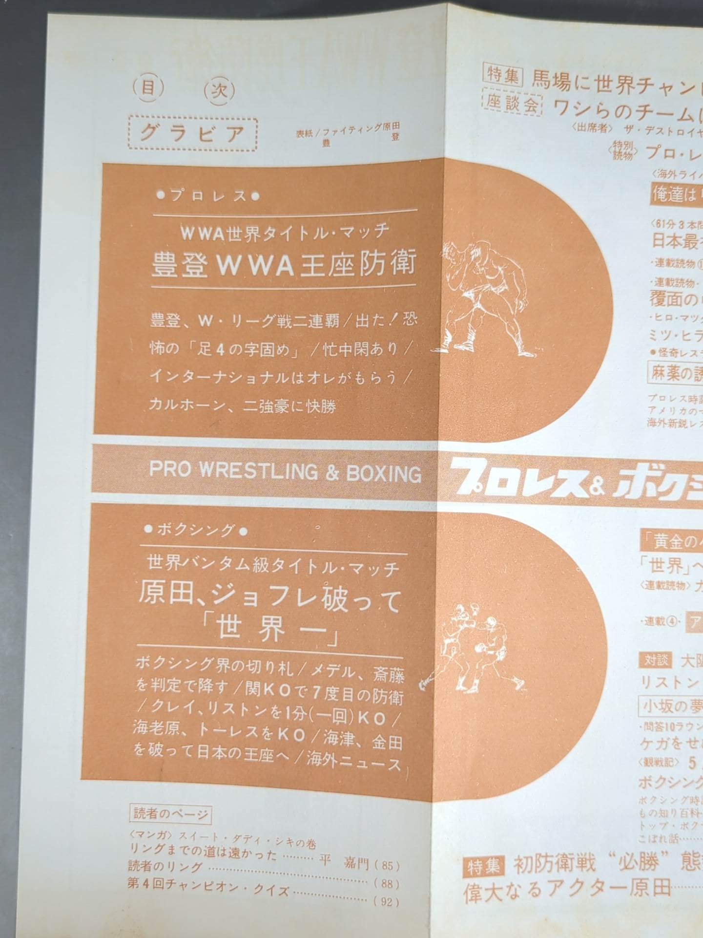 プロレス&ボクシング 1965年7月号
