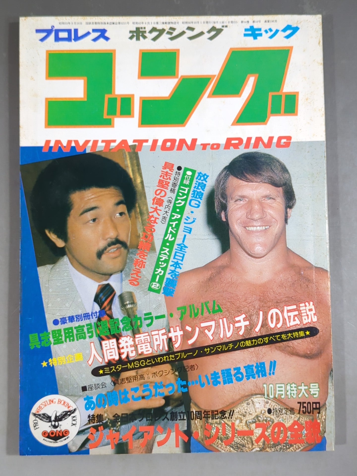 月刊ゴングVol.14 No.10