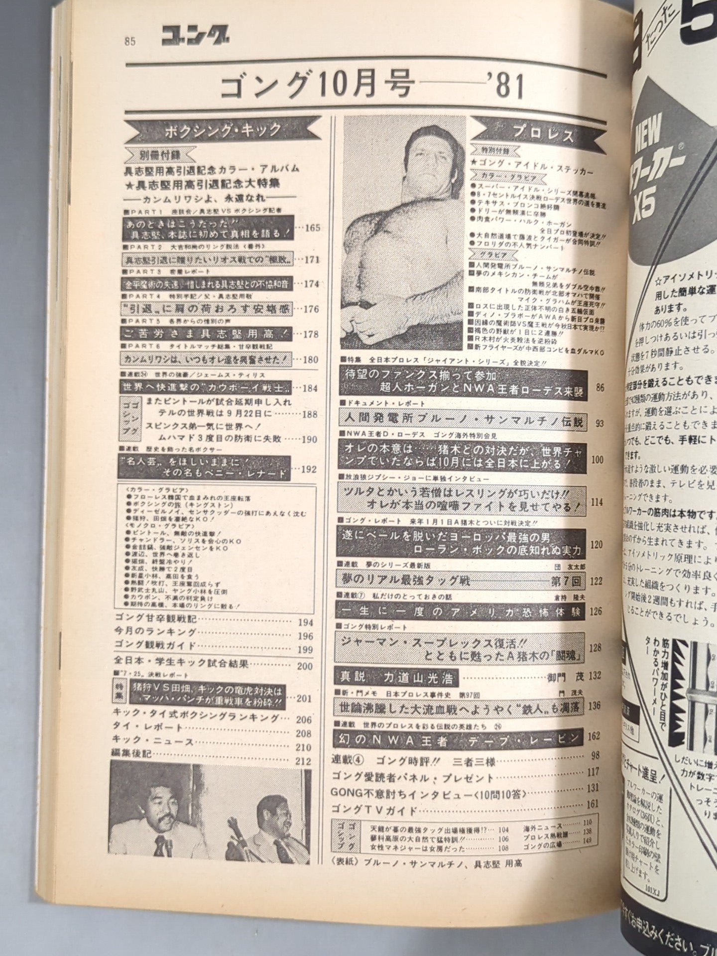 月刊ゴングVol.14 No.10