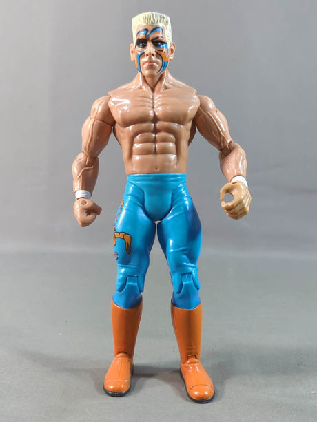 Sting  (light blue tights)