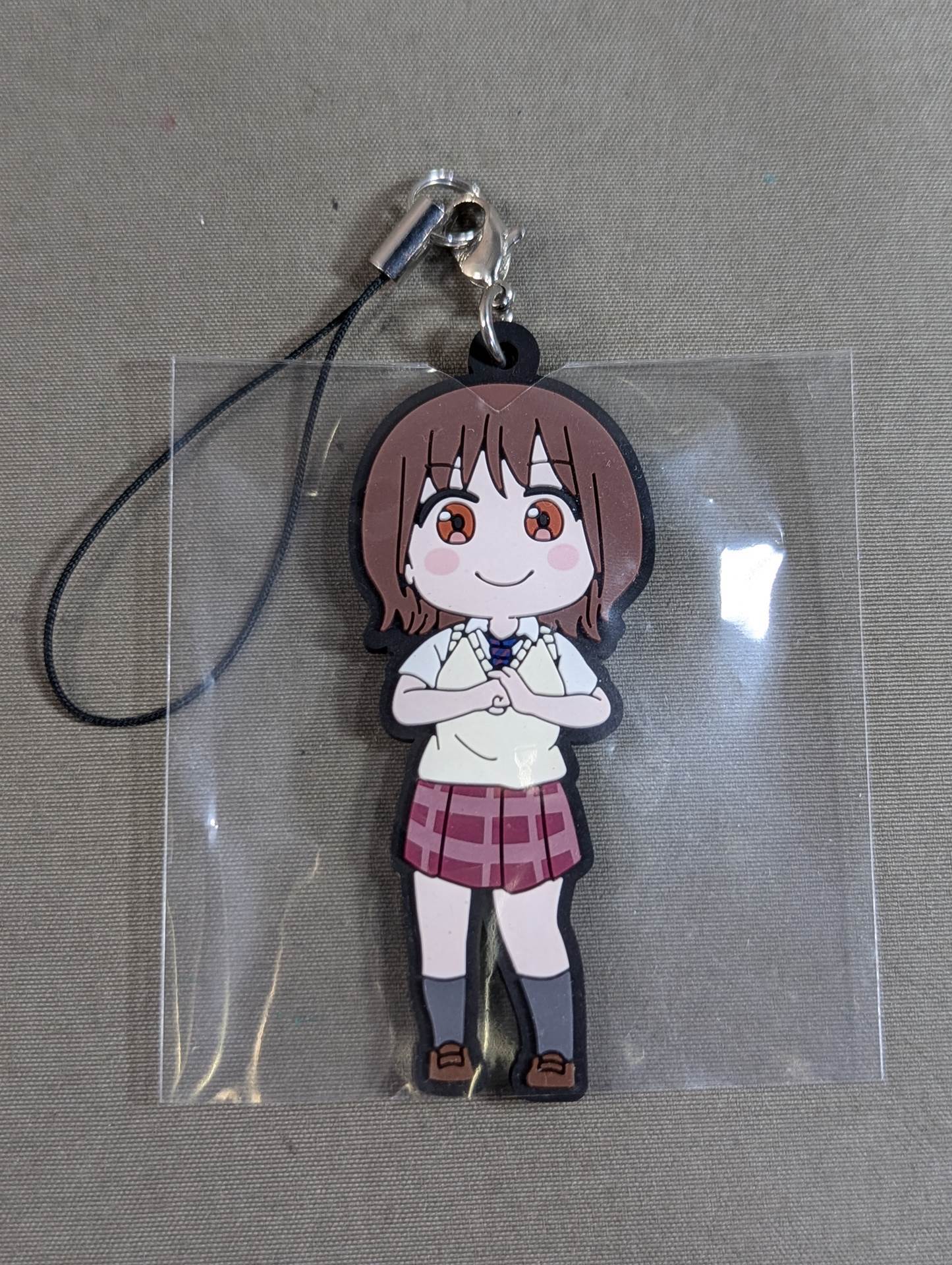 【hand signed autograph】 HIMEKA  Shine ! Stardom Girls' School Rubber Strap