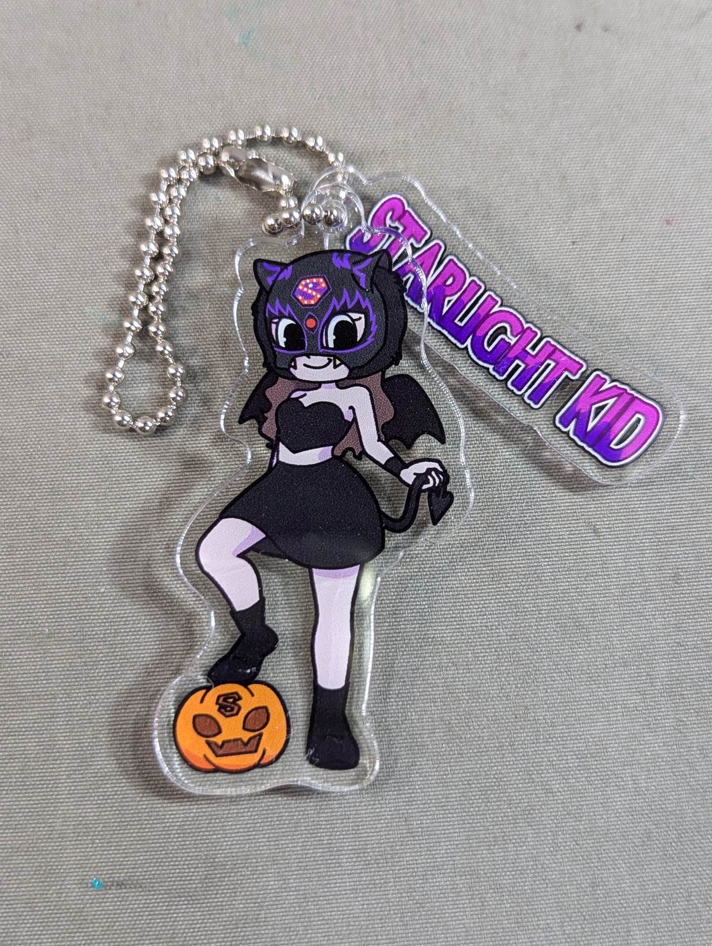 STARLIGHT KID  Halloween Illustration Random Acrylic Keychain