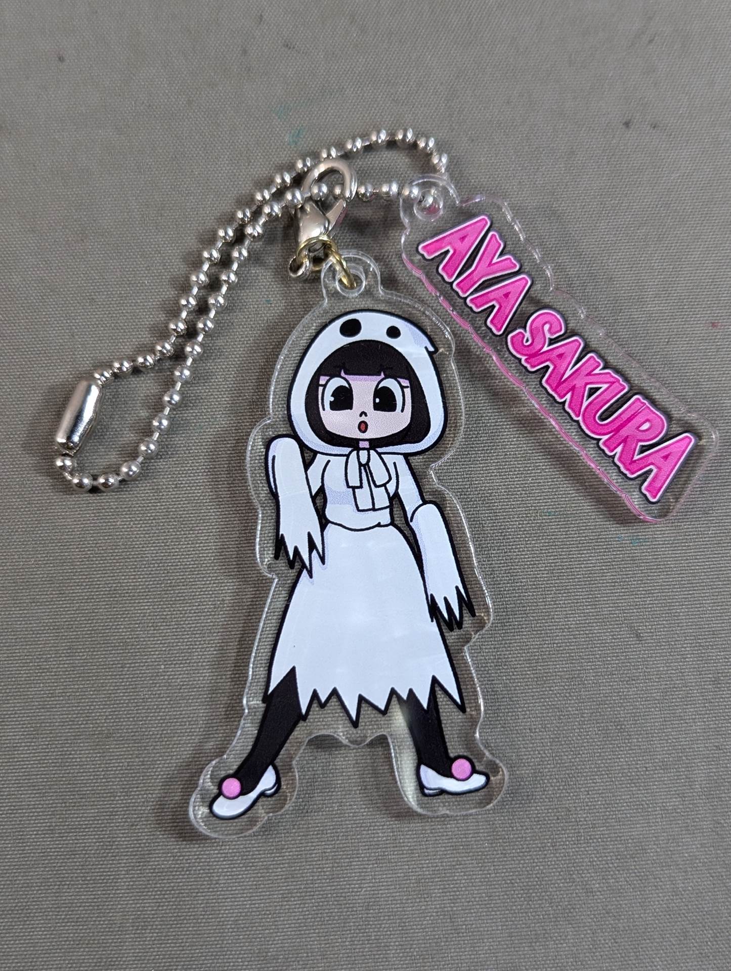 AYA SAKURA  Halloween Illustration Random Acrylic Keychain