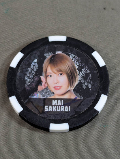 MAI SAKURAI Stardom Random Casino Coins