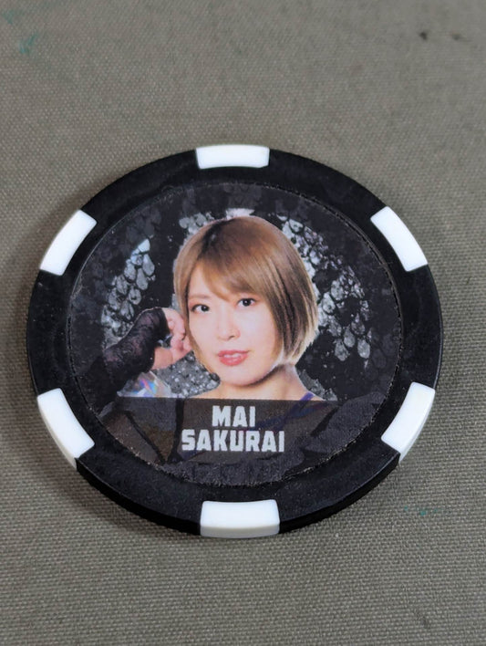 MAI SAKURAI Stardom Random Casino Coins