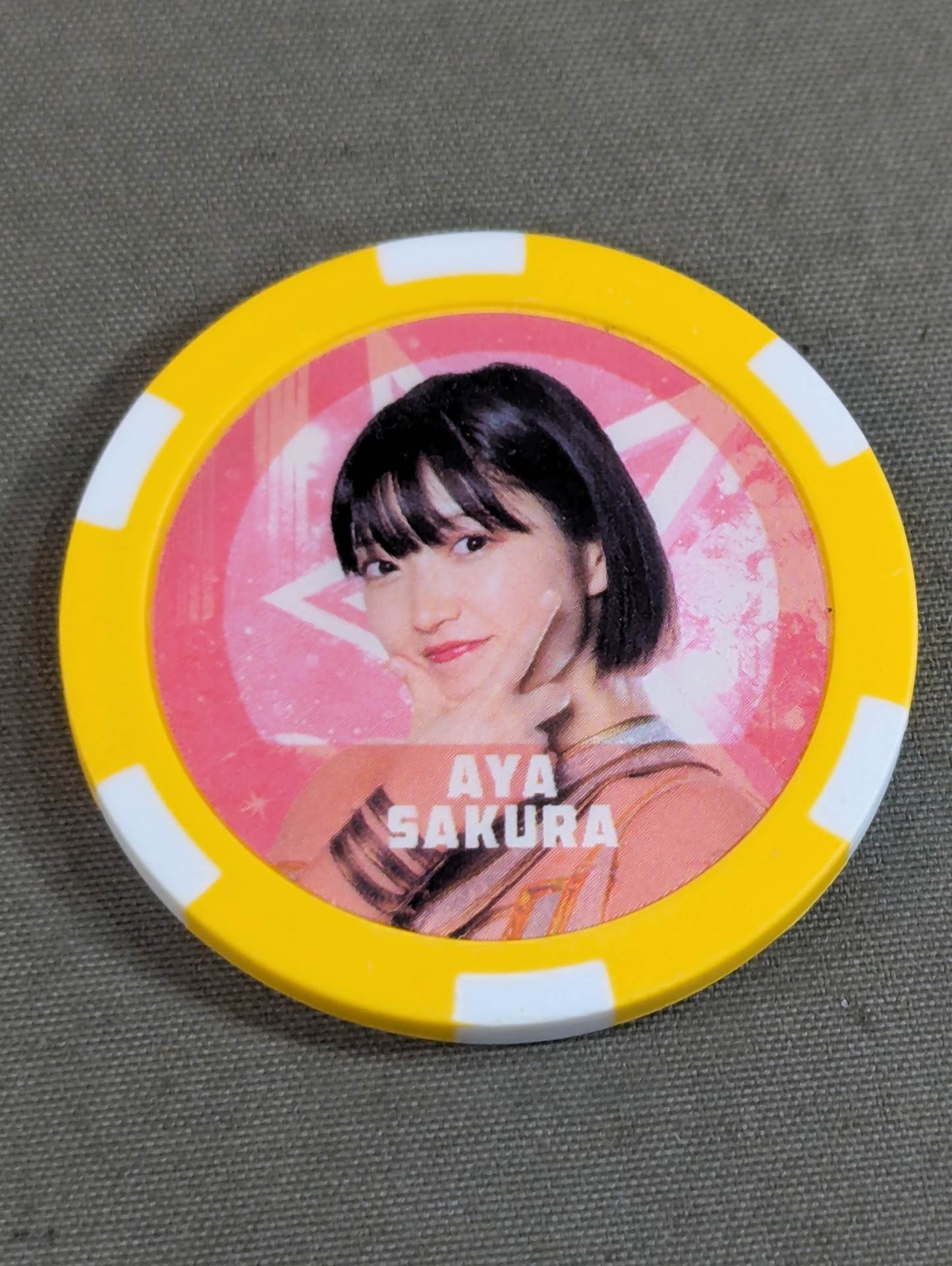 AYA SAKURA  Stardom Random Casino Coins