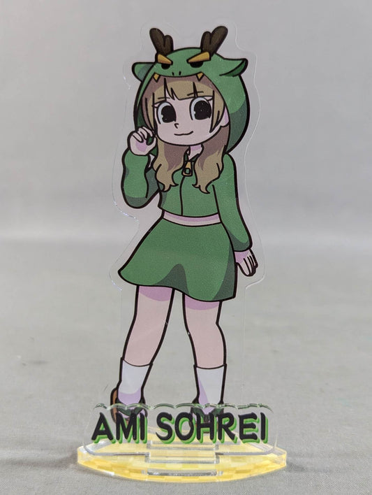 Ami Sohrei  New Year's Illustration Acrylic Stand