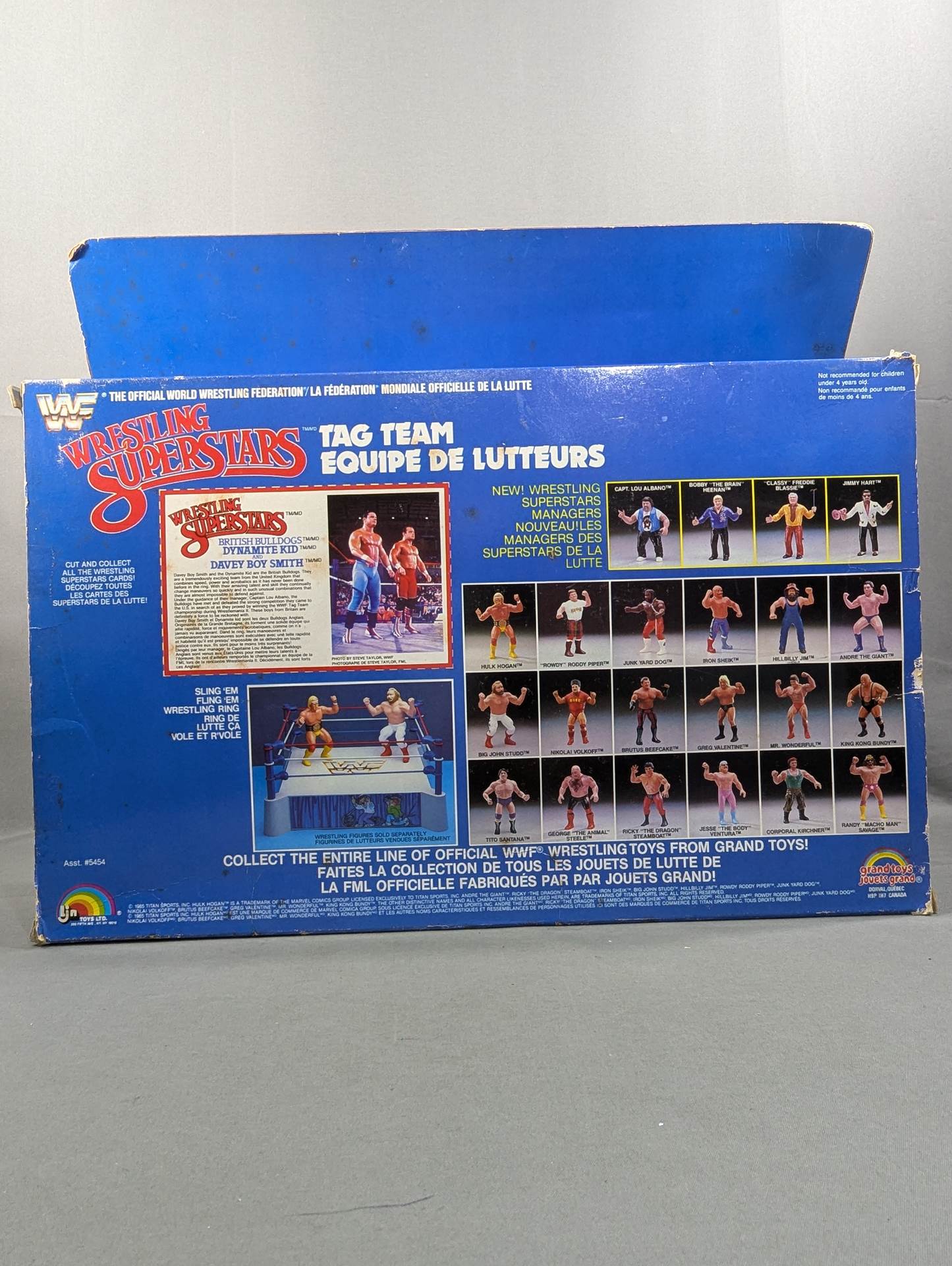 1985 British Bulldogs (Wrestling SUPERSTARS)
