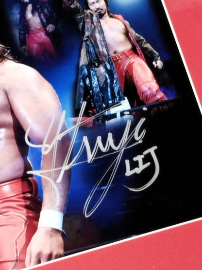 ★NJC First Victory ★ Yota Tsuji NEW JAPAN CUP 2024 Victory Commemoration Hand signed autograph photo frame